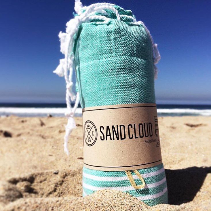 Cotton Towels Sand Cloud Bag Towel SAND CLOUD BEACH TOWEL Watford